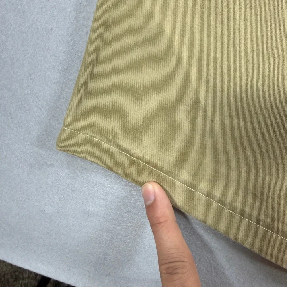 Polo Ralph Lauren Hammond Pant Men 33x32 Tan Pleated Chino Cotton Casual Classic